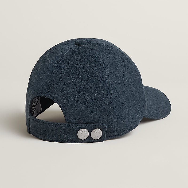 HERMES ライリー 麦わら 帽子 キャップ　779 Riley H Droit cap - Grey | Hermès USA